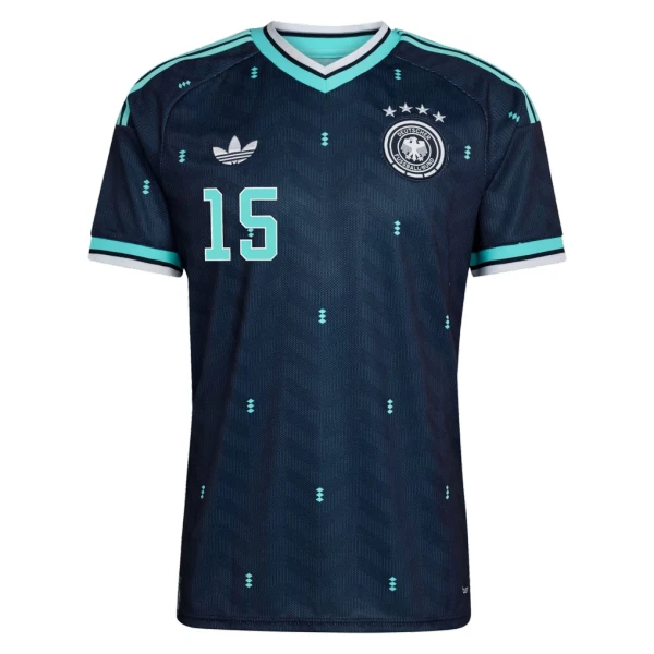 Camisolas Alemanha Nico Schlotterbeck 15 Equipamento Alternativo Mundial 2026