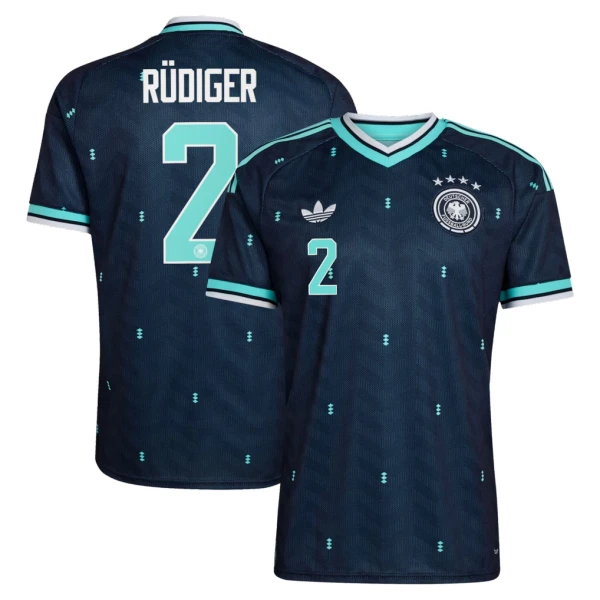 Camisolas Alemanha Rudiger 2 Equipamento Alternativo Mundial 2026 Camisolas Alemanha Rudiger 2 Equipamento Alternativo Mundial 2026