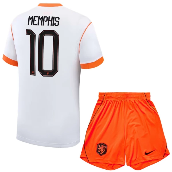 Camisolas Holanda Memphis 10 Criança Equipamento Alternativo Mundial 2026 Camisolas Holanda Memphis 10 Criança Equipamento Alternativo Mundial 2026