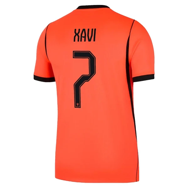 Camisolas Holanda Xavi 7 Equipamento Principal Mundial 2026 Camisolas Holanda Xavi 7 Equipamento Principal Mundial 2026