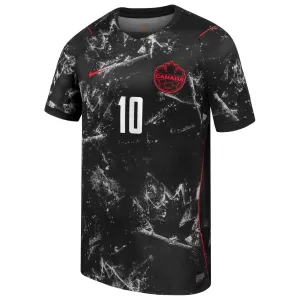 Camisolas Canadá J. David 10 Equipamento Alternativo Mundial 2026