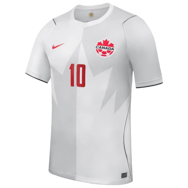 Camisolas Canadá J. David 10 Equipamento Terceiro Mundial 2026