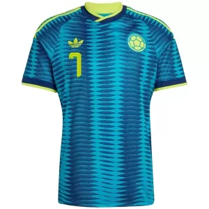Camisolas Colômbia Luis Díaz 7 Equipamento Alternativo Mundial 2026