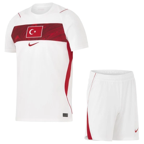 Camisolas Turquia Criança Equipamento Alternativo Mundial 2026 Camisolas Turquia Criança Equipamento Alternativo Mundial 2026