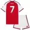 Camisolas Arsenal Bukayo Saka 7 Criança Equipamento Principal 26/27