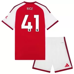 Camisolas Arsenal Declan Rice 41 Criança Equipamento Principal 26/27 Camisolas Arsenal Declan Rice 41 Criança Equipamento Principal 26/27