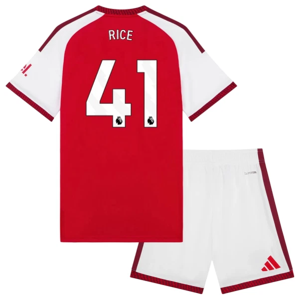 Camisolas Arsenal Declan Rice 41 Criança Equipamento Principal 26/27 Camisolas Arsenal Declan Rice 41 Criança Equipamento Principal 26/27