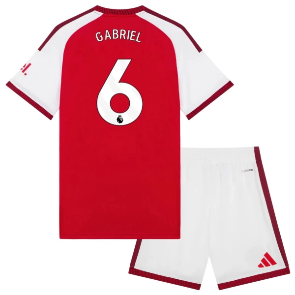 Camisolas Arsenal Gabriel 6 Criança Equipamento Principal 26/27 Camisolas Arsenal Gabriel 6 Criança Equipamento Principal 26/27