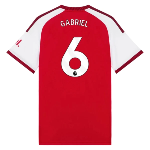 Camisolas Arsenal Gabriel 6 Equipamento Principal 26/27