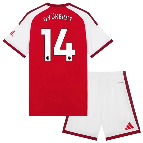 Camisolas Arsenal Gyokeres 14 Criança Equipamento Principal 26/27