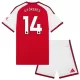 Camisolas Arsenal Gyokeres 14 Criança Equipamento Principal 26/27