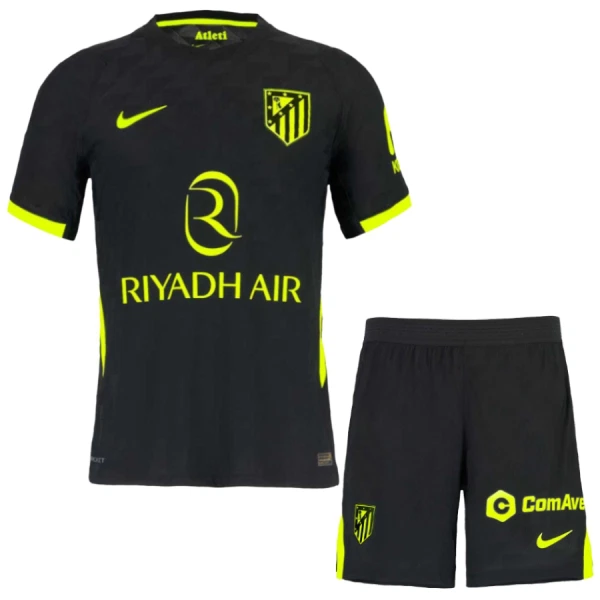Camisolas Atlético Madrid Criança Equipamento Alternativo 26/27