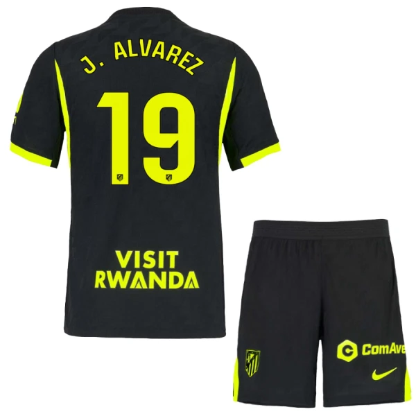 Camisolas Atlético Madrid Julián Álvarez 19 Criança Equipamento Alternativo 26/27 Camisolas Atlético Madrid Julián Álvarez 19 Criança Equipamento Alternativo 26/27