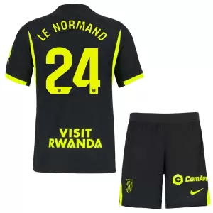 Camisolas Atlético Madrid Le Normand 24 Criança Equipamento Alternativo 26/27
