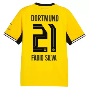 Camisolas Borussia Dortmund Fabio Silva 21 Equipamento Principal 26/27