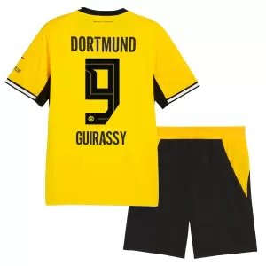Camisolas Borussia Dortmund Guirassy 9 Criança Equipamento Principal 26/27 Camisolas Borussia Dortmund Guirassy 9 Criança Equipamento Principal 26/27