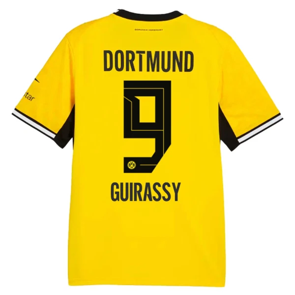 Camisolas Borussia Dortmund Guirassy 9 Equipamento Principal 26/27 Camisolas Borussia Dortmund Guirassy 9 Equipamento Principal 26/27
