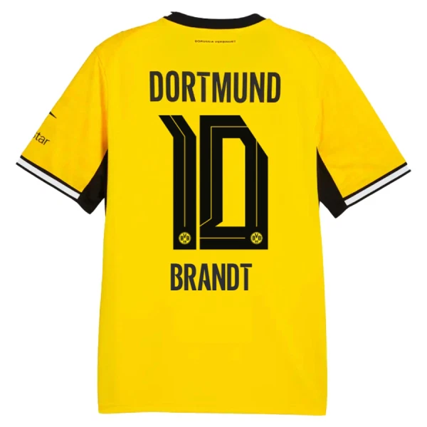 Camisolas Borussia Dortmund Julian Brandt 10 Equipamento Principal 26/27 Camisolas Borussia Dortmund Julian Brandt 10 Equipamento Principal 26/27