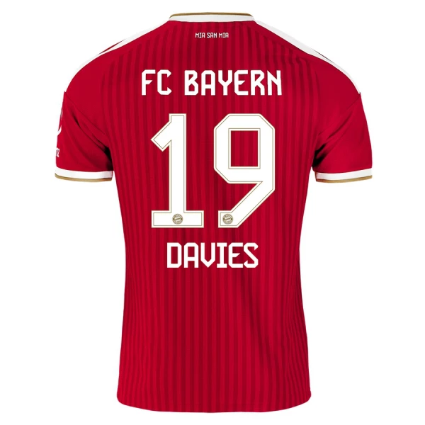 Camisolas FC Bayern de Munique Alphonso Davies 19 Equipamento Principal 26/27 Camisolas FC Bayern de Munique Alphonso Davies 19 Equipamento Principal 26/27