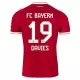 Camisolas FC Bayern de Munique Alphonso Davies 19 Equipamento Principal 26/27 Camisolas FC Bayern de Munique Alphonso Davies 19 Equipamento Principal 26/27