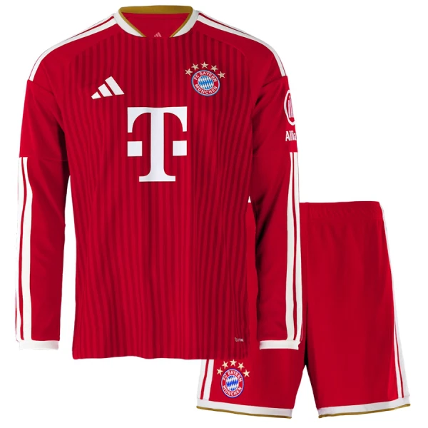 Camisolas FC Bayern de Munique Criança Equipamento Principal 26/27 Manga Comprida Camisolas FC Bayern de Munique Criança Equipamento Principal 26/27 Manga Comprida