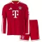 Camisolas FC Bayern de Munique Criança Equipamento Principal 26/27 Manga Comprida
