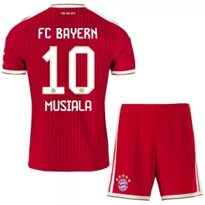 Camisolas FC Bayern de Munique Jamal Musiala 10 Criança Equipamento Principal 26/27