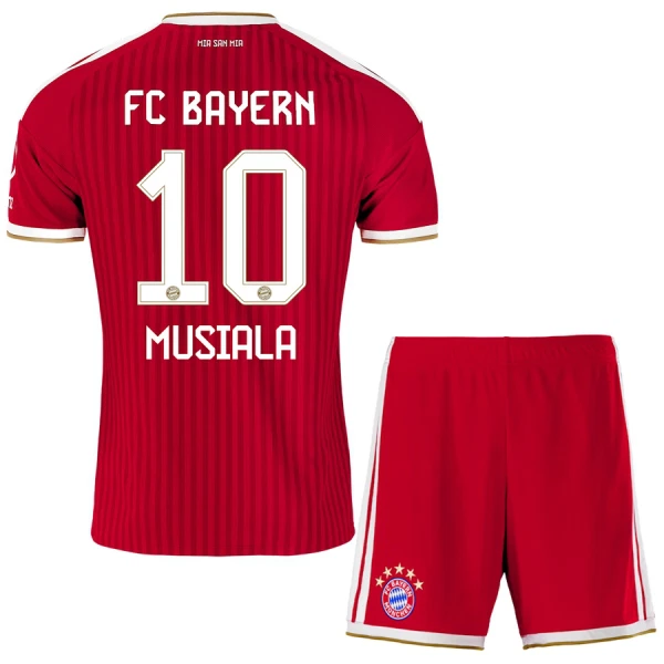 Camisolas FC Bayern de Munique Jamal Musiala 10 Criança Equipamento Principal 26/27 Camisolas FC Bayern de Munique Jamal Musiala 10 Criança Equipamento Principal 26/27