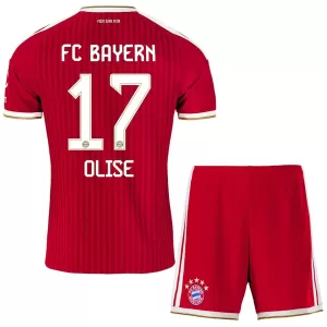 Camisolas FC Bayern de Munique Olise 17 Criança Equipamento Principal 26/27