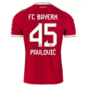 Camisolas FC Bayern de Munique Pavlovic 45 Equipamento Principal 26/27
