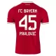 Camisolas FC Bayern de Munique Pavlovic 45 Equipamento Principal 26/27 Camisolas FC Bayern de Munique Pavlovic 45 Equipamento Principal 26/27