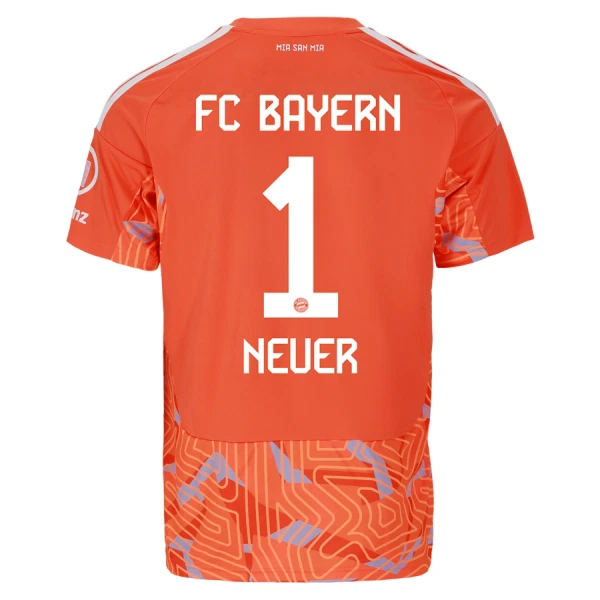Camisolas Guarda Redes FC Bayern de Munique Manuel Neuer 1 Equipamento Alternativo 26/27 Camisolas Guarda Redes FC Bayern de Munique Manuel Neuer 1 Equipamento Alternativo 26/27