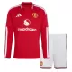 Camisolas Manchester United Criança Equipamento Principal 26/27 Manga Comprida Camisolas Manchester United Criança Equipamento Principal 26/27 Manga Comprida