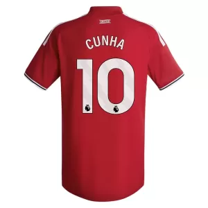 Camisolas Manchester United Cunha 10 Equipamento Principal 26/27