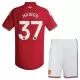 Camisolas Manchester United Mainoo 37 Criança Equipamento Principal 26/27 Camisolas Manchester United Mainoo 37 Criança Equipamento Principal 26/27