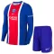 Camisolas Paris Saint-Germain Criança Equipamento Principal 26/27 Manga Comprida