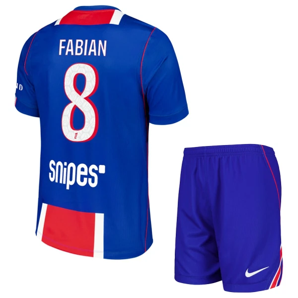 Camisolas Paris Saint-Germain Fabian 8 Criança Equipamento Principal 26/27 Camisolas Paris Saint-Germain Fabian 8 Criança Equipamento Principal 26/27
