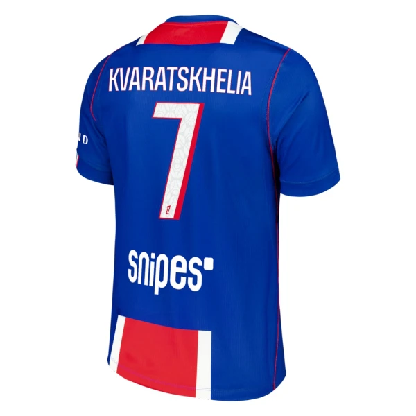 Camisolas Paris Saint-Germain Kvaratskhelia 7 Equipamento Principal 26/27