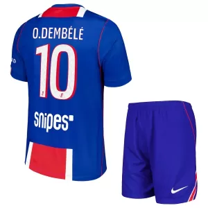 Camisolas Paris Saint-Germain Ousmane Dembélé 10 Criança Equipamento Principal 26/27