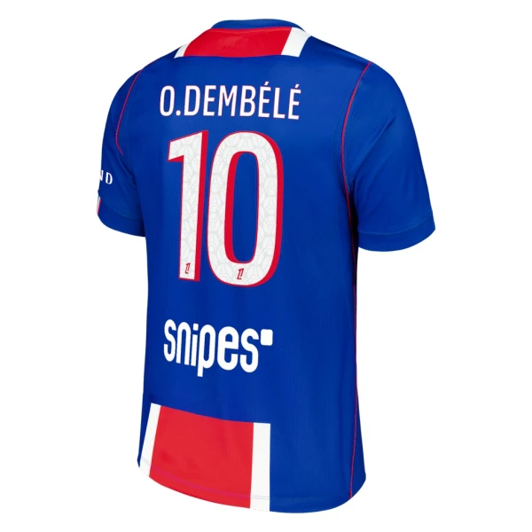 Camisolas Paris Saint-Germain Ousmane Dembélé 10 Equipamento Principal 26/27