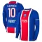 Camisolas Paris Saint-Germain Ousmane Dembélé 10 Equipamento Principal 26/27 Manga Comprida