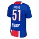 Camisolas Paris Saint-Germain Pacho 51 Equipamento Principal 26/27