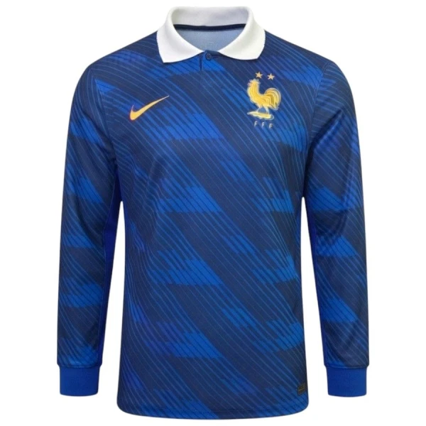 Camisolas França Equipamento Principal Mundial 2026 Manga Comprida
