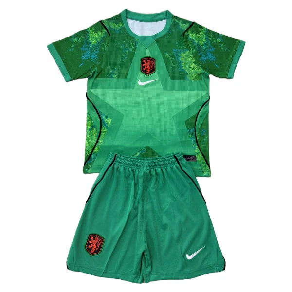 Camisolas Guarda Redes Holanda Criança Equipamento Alternativo Mundial 2026 Camisolas Guarda Redes Holanda Criança Equipamento Alternativo Mundial 2026