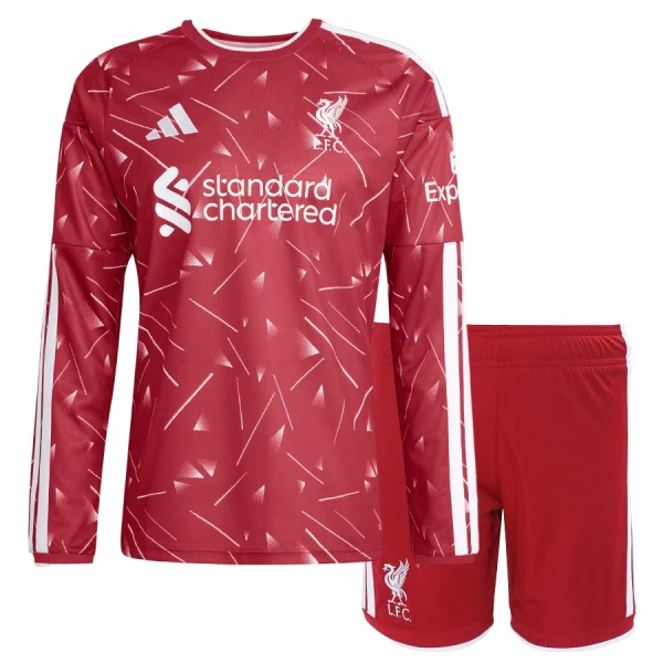 Camisolas Liverpool Criança Equipamento Principal 26/27 Manga Comprida