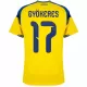 Camisolas Suécia Gyokeres 17 Equipamento Principal Mundial 2026