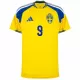 Camisolas Suécia Isak 9 Equipamento Principal Mundial 2026
