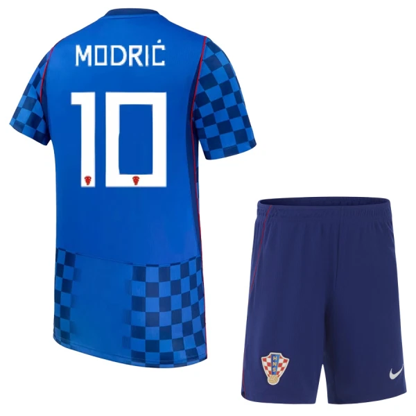 Camisolas Croácia Luka Modric 10 Criança Equipamento Alternativo Mundial 2026 Camisolas Croácia Luka Modric 10 Criança Equipamento Alternativo Mundial 2026