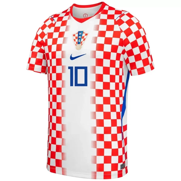 Camisolas Croácia Luka Modric 10 Criança Equipamento Principal Mundial 2026