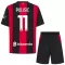 Camisolas AC Milan Christian Pulišić 11 Criança Equipamento Principal 26/27